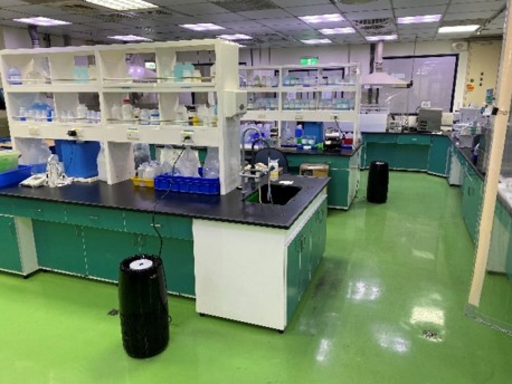 台灣 化學實驗室採用Andes空氣淨化機